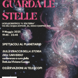 Il Volterra guarda le stelle - spettacolo planetario ore 20:00
